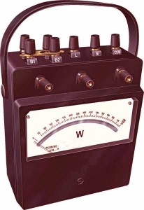 Wattmeter - Analog Portable