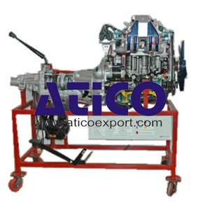 Sectional Working Model Of 4 Strokes Petrol Engine