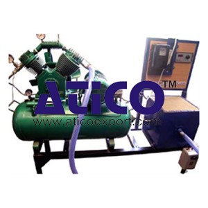 Single Cylidnder Two Stage Air Compressor Test Rig