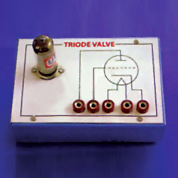 Triode Valve Mounted