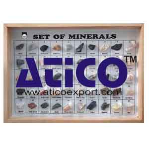 Rocks And Mineral Collection Set