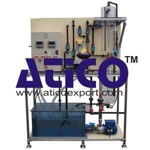 Flow Level And Level Flow Cascade Control Bench
