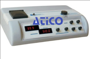 Digital visible spectrophotometer